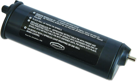 Bobrick Theft Resistant Spindle for ClassicSeries Toilet Tissue Dispensers. Black